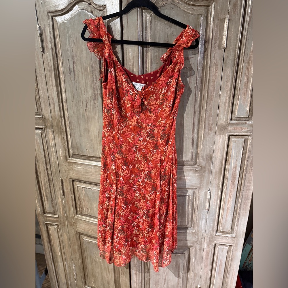Nine West Vintage Floral Midi Dress
